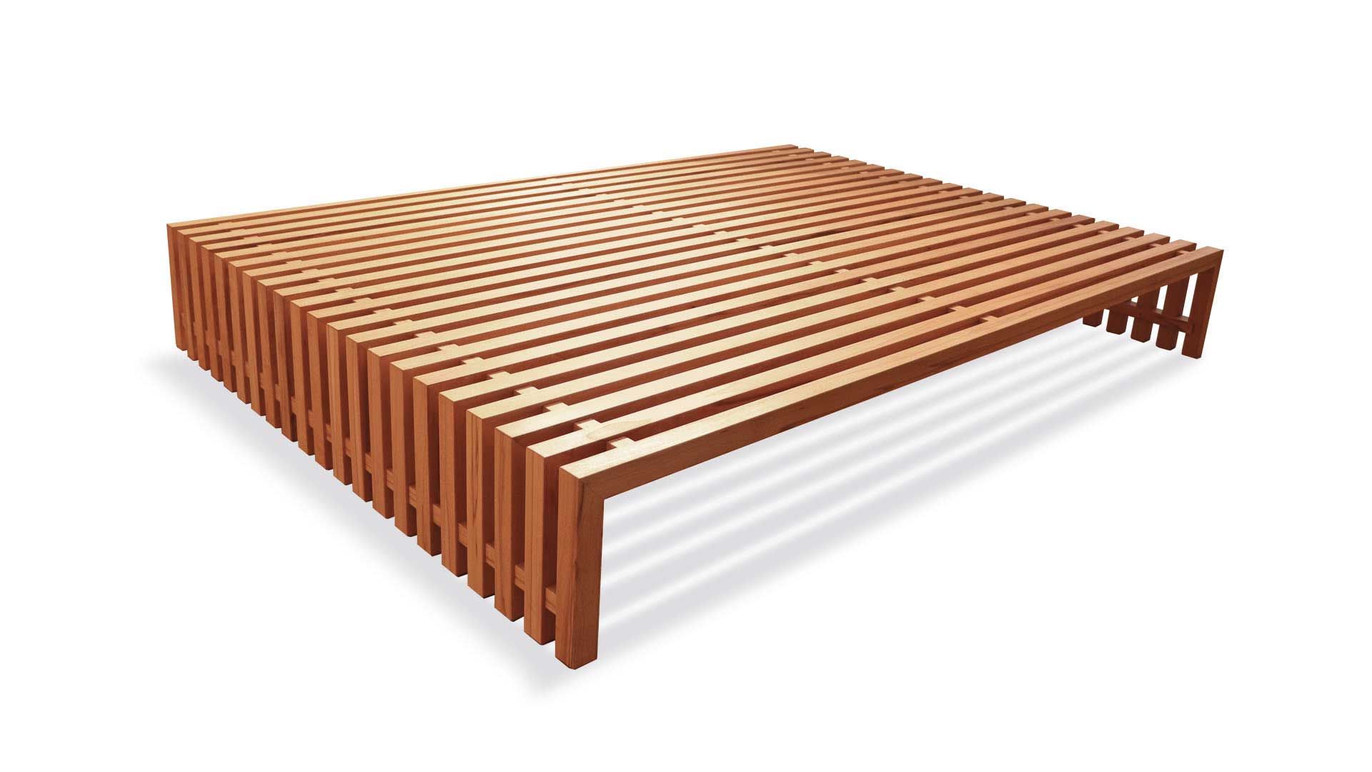 Bett Designeo, Holzart Kernbuche