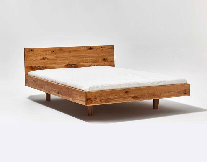 Schwebebett Fly; schlichtes zeitloses Design und erstklassige Verarbeitung|Schwebebett Fly aus massivem Holz