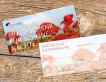 Geschenkgutschein Futonwerk - ein schönes Geschenk für Ihre Liebsten