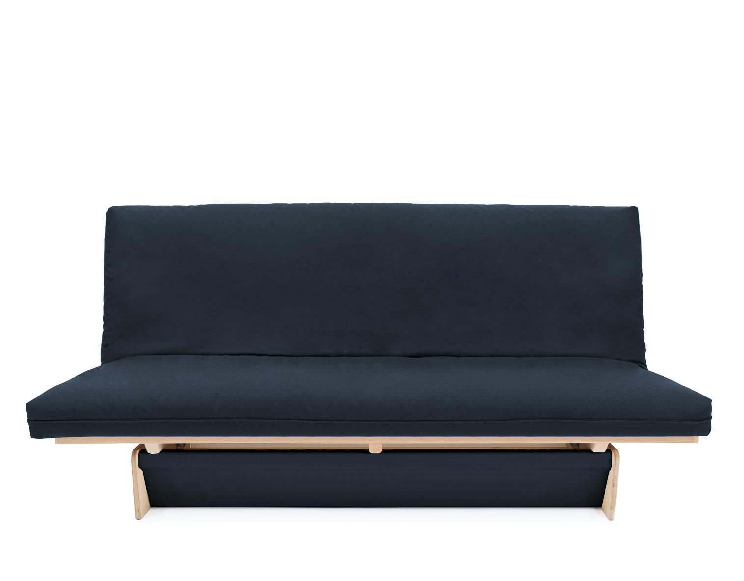 futonsofa eins anthrazit ohne knoepfe